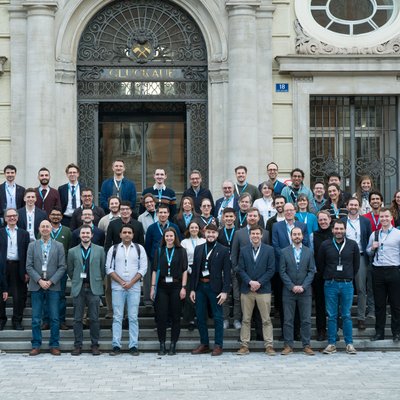 Die Teilnehmenden der 19. European Inter-Regional Conference on Ceramics – kurz “CIEC 19” an der Montanuniversität Leoben. Foto: © MUL/Hackl