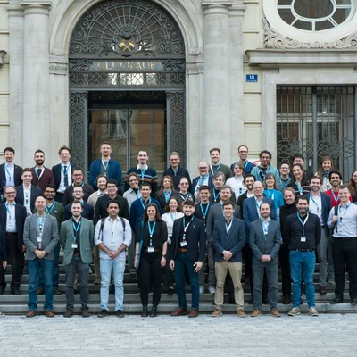 The Participants of the 19th European Inter-Regional Conference on Ceramics – short “CIEC 19” at the Technical University of Leoben. Photo: © TU Leoben/Hackl