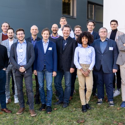 Die Teilnehmer*innen des ersten IoT-Sensor Systems Symposiums in Leoben. Foto: © Privat.  